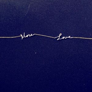 Maya Brenner More Love Necklace